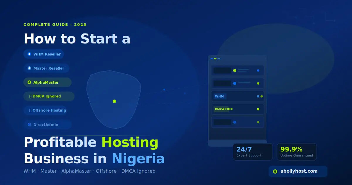 How to Start a Profitable Hosting Business in Nigeria